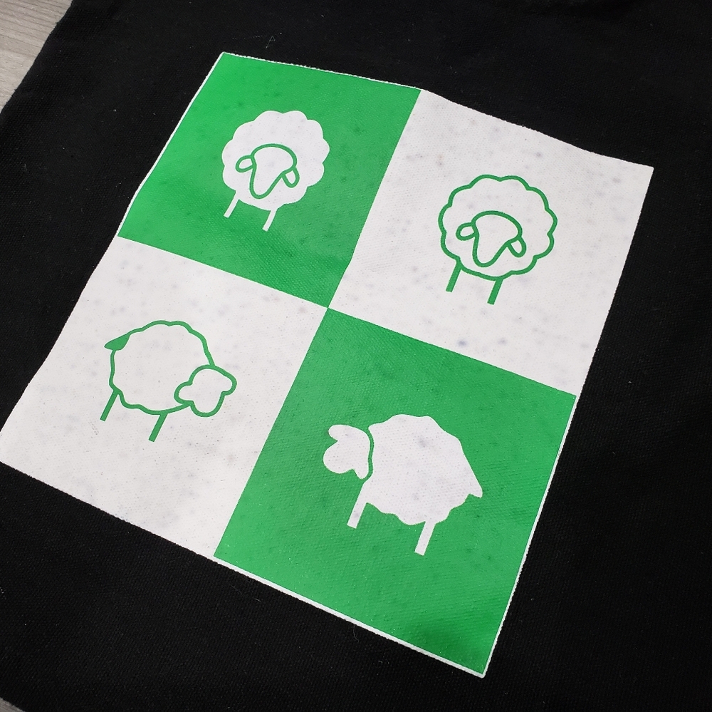 Adorable Sheep Pattern Tote Bag - image 2